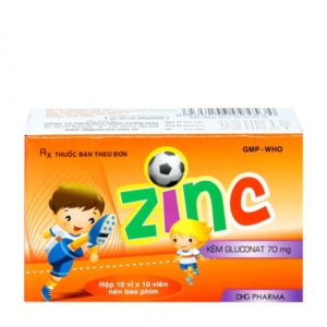 Thuốc phòng ngừa, điều trị và bổ sung kẽm Zinc 70mg