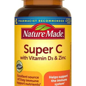 Viên uống Nature Made Super C With Vitamin D3 & Zinc