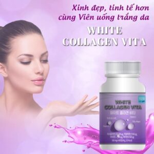 Viên uống hỗ trợ trắng da White Collagen Vita