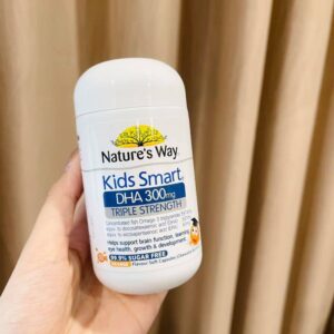 Viên nhai Nature's Way Kids Smart DHA 300mg cho bé từ 1 tuổi