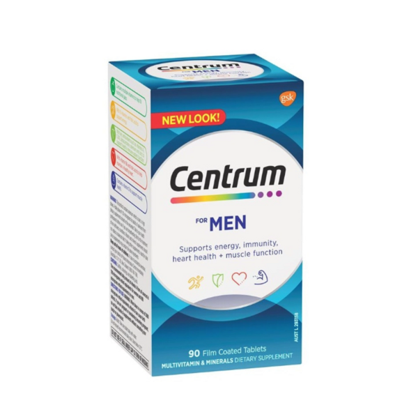 Viên uống Centrum For Men vitamin tổng hợp cho nam