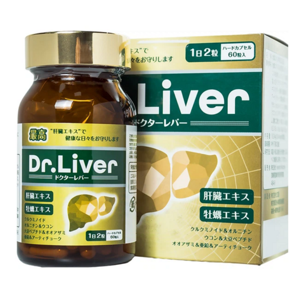 [Tặng Voucher 50k] Viên uống hỗ trợ bổ gan Dr. Liver