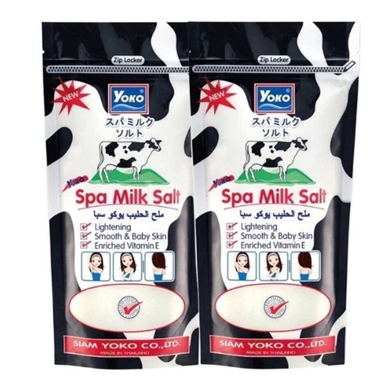 Muối Yoko Spa Milk Salt từ sữa bò nguyên chất