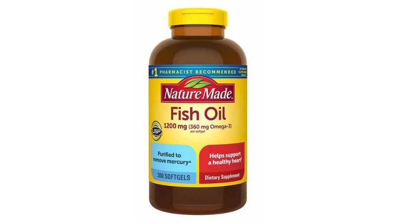 Nature Made Fish Oil Omega 3 hỗ trợ phát triển não bộ