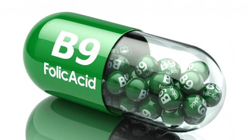  Acid folic sản sinh hồng cầu