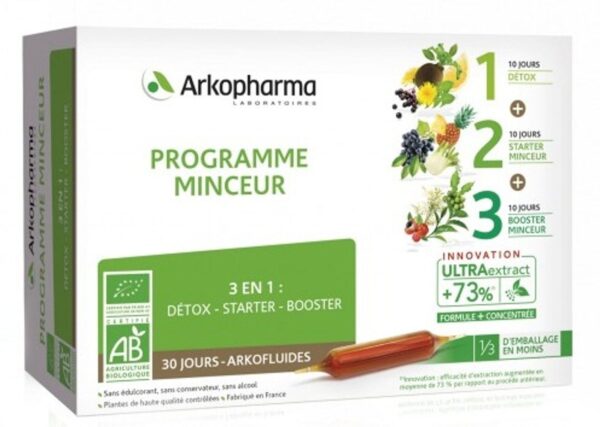 Arkopharma Programme Minceur 3 giai đoạn