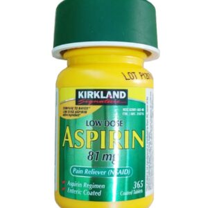 Viên uống Aspirin 81mg Kirkland của Mỹ