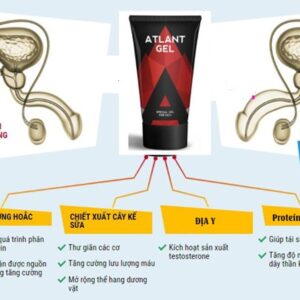 Atlant Gel hỗ trợ tăng cường sinh lý nam hiệu quả