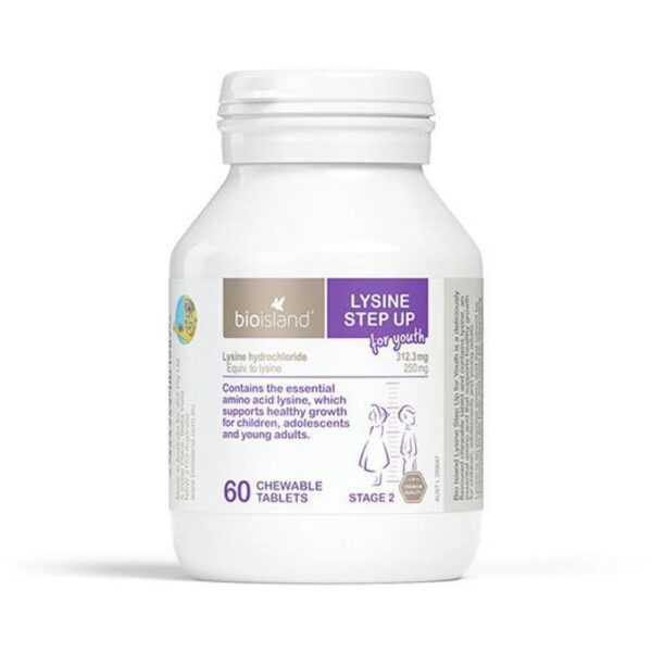 Bio Island Lysine cho trẻ từ 6 tuổi trở lên của Úc