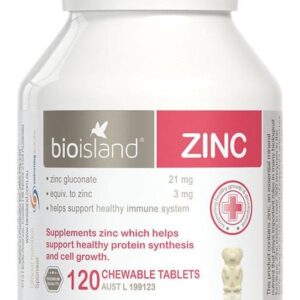 Viên hỗ trợ bổ sung cho bé Bio Island Zinc 120 viên