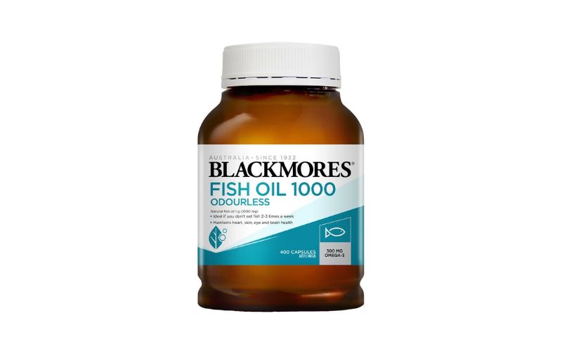 Dầu cá Blackmores fish oil giúp tim khỏe mắt sáng