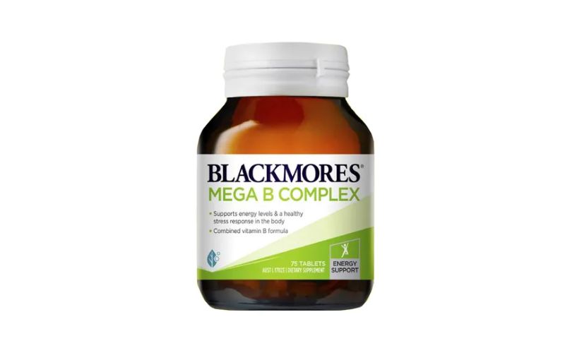 Blackmores Mega B Complex hỗ trợ bổ sung vitamin B cho cơ thể