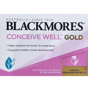 Blackmores Conceive Well Gold hỗ trợ khả năng thụ thai ở nữ giới