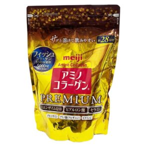 Bột Collagen Meiji Premium 5000mg cho phụ nữ ngoài 40