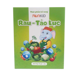 Bột tinh chất rau - tảo lục Faneco hỗ trợ tiêu hóa cho bé