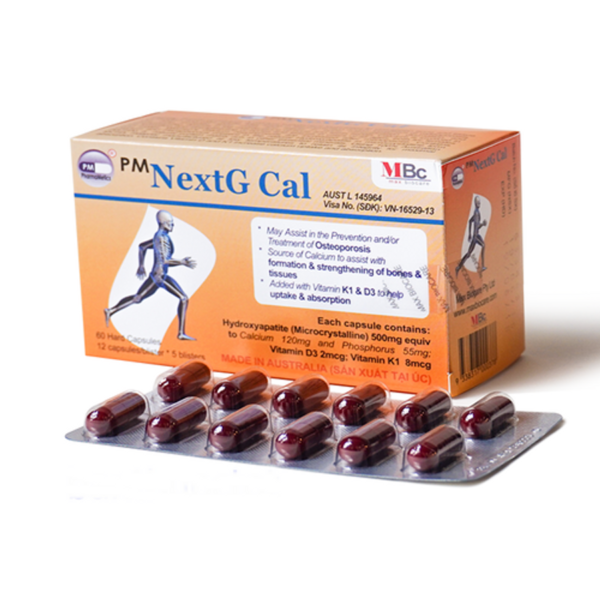 NextG Cal bổ sung canxi cho bà bầu và trẻ em