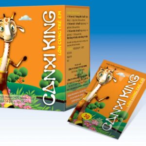 Canxi King bổ sung canxi, tăng trưởng chiều cao hộp 14 gói