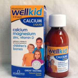 Canxi nước Wellkid Calcium Liquid của Anh (150ml)