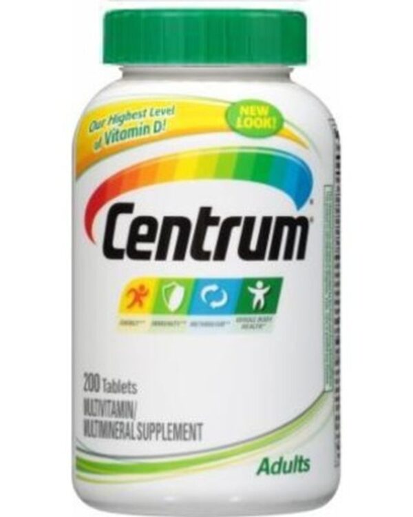 Centrum Adults Vitamin Tổng Hợp Cho Người Dưới 50 Tuổi