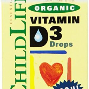 Childlife vitamin D3 organic 400IU dạng nước của Mỹ