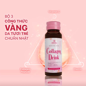 Collagen Hebora Damask Rose Nhật Bản dạng nước