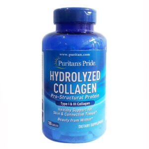 Collagen thủy phân Puritan's pride hydrolyzed collagen 1000mg