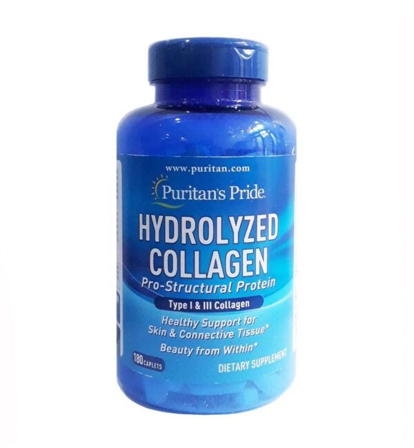 Collagen thủy phân Puritan's pride hydrolyzed collagen 1000mg