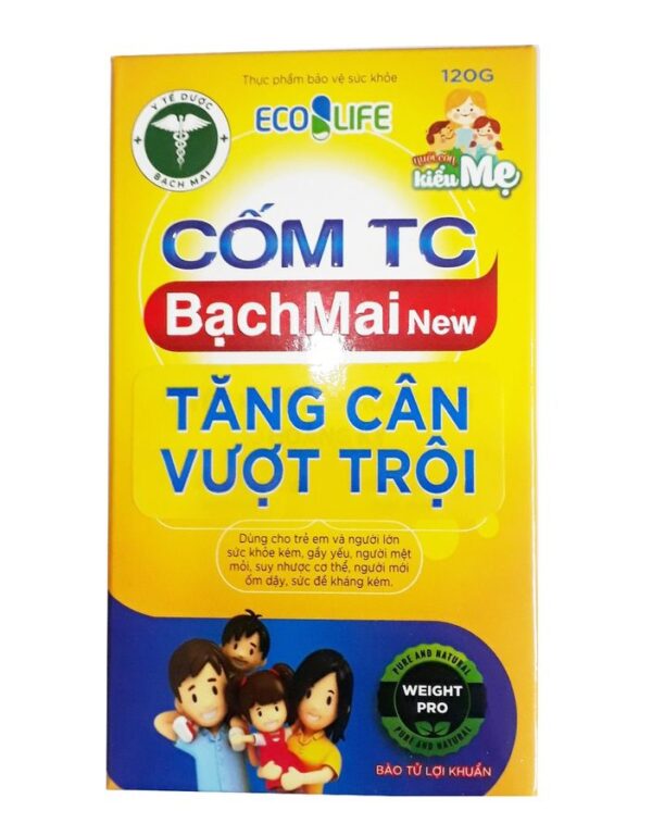 Cốm TC Bạch Mai New hỗ trợ tăng cân vượt trội