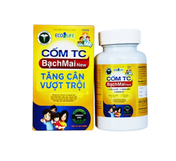 Cốm TC Bạch Mai New hỗ trợ tăng cân vượt trội