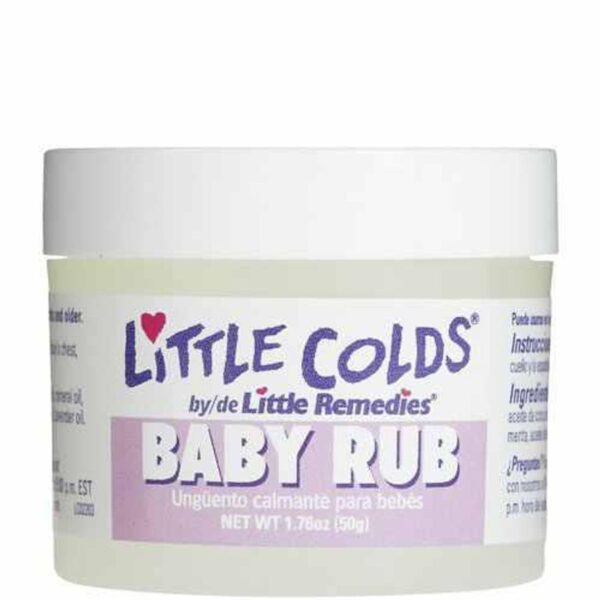 Dầu bôi ấm ngực cho bé Little Remedies Baby Rub của Mỹ