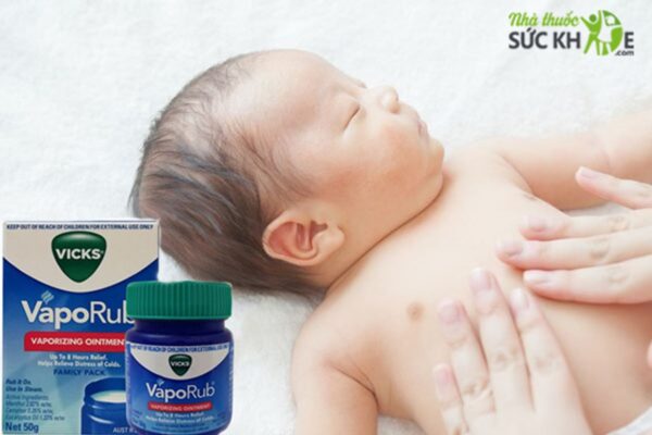 Dầu bôi cho bé Vicks Baby Balsam 50g chính hãng Úc