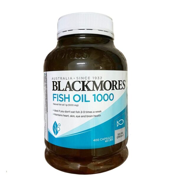 Dầu cá Blackmores fish oil 1000mg chính hãng của Úc