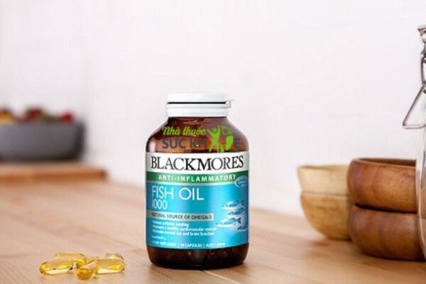 Dầu cá Blackmores fish oil 1000mg chính hãng của Úc