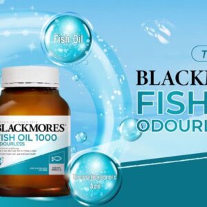 Dầu cá Blackmores không mùi Odourless Fish Oil 1000mg