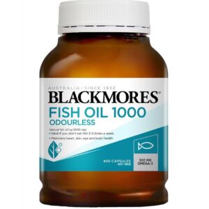 Dầu cá Blackmores không mùi Odourless Fish Oil 1000mg