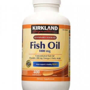 Dầu cá Kirkland Fish Oil 1000mg hộp 400 viên