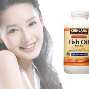 Dầu cá Kirkland Fish Oil 1000mg hộp 400 viên