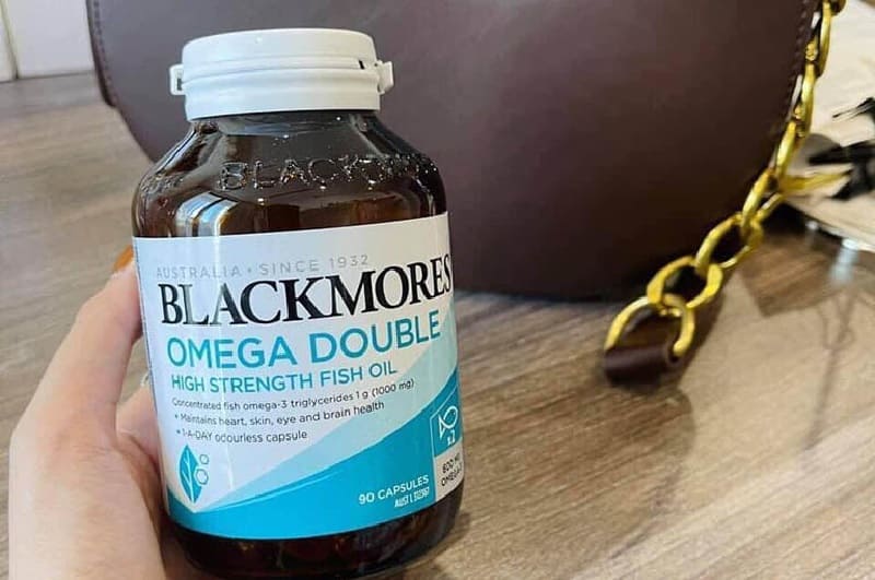 Viên dầu cá Blackmores Omega Double High Strength Fish Oil