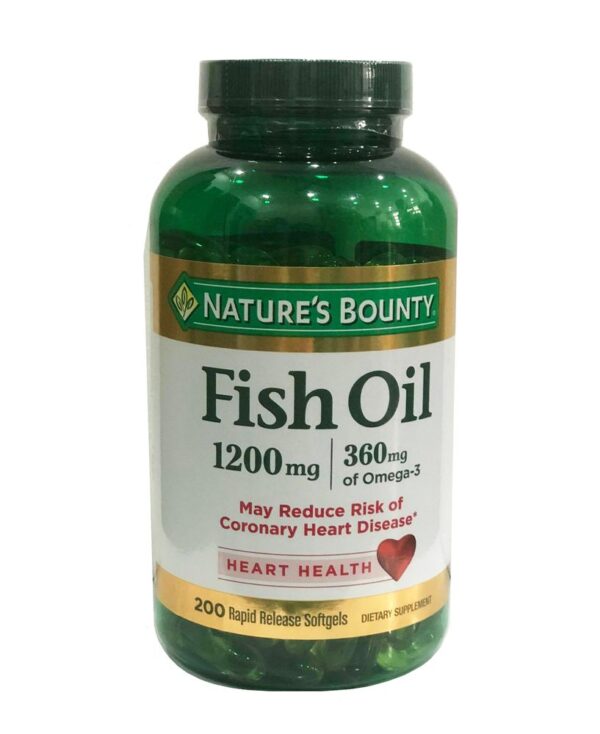 Dầu Cá Omega 3 Nature's Bounty Fish Oil 1200mg