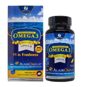 Dầu cá tươi Alask Omega 3 Fish Oil Vita Signature 500mg