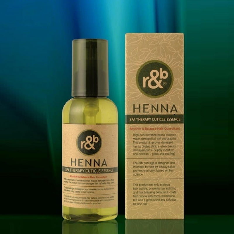 R&B Henna Spa Therapy Cuticle Essence giúp phục hồi tóc