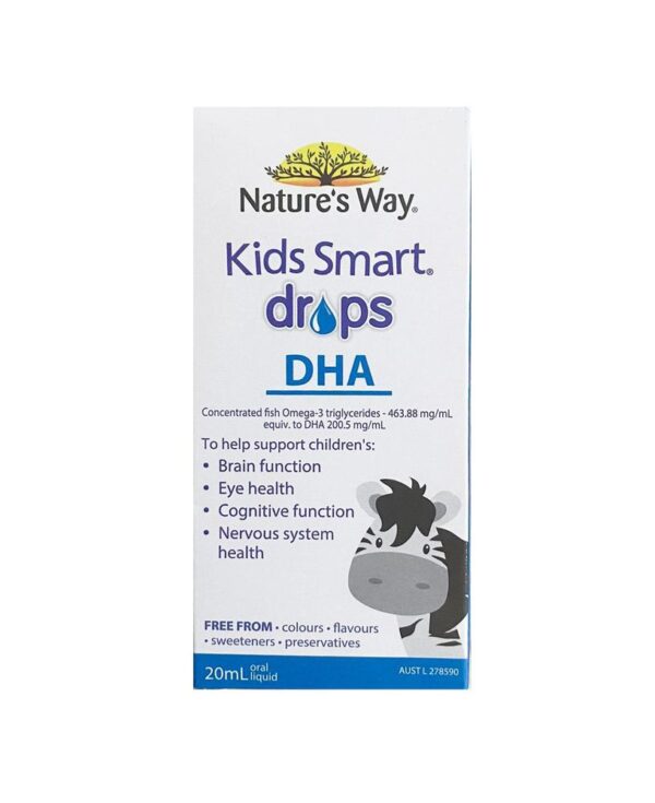 DHA dạng giọt Nature’s Way Kids Smart Drops Úc