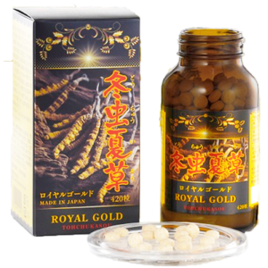 Đông Trùng Hạ Thảo Tohchukasou Royal Gold Cao Cấp Hộp 420 Viên