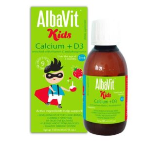 Dung dịch uống Albavit Kids Calcium+ D3 (150ml)