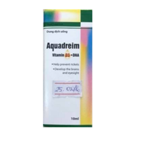 Dung dịch uống Aquadreim vitamin D3+DHA lọ 10ml