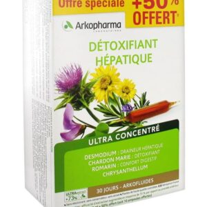 Dung dịch uống Arkopharma Détoxifiant Hépatique của Pháp