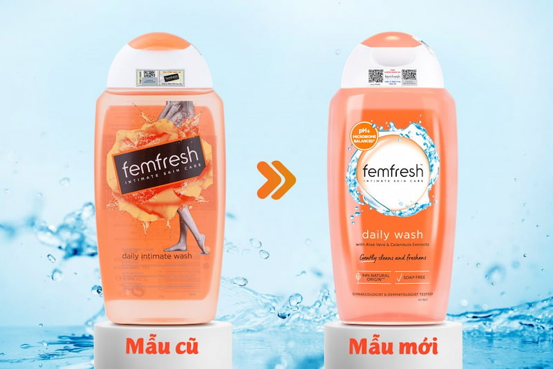 Femfresh Daily Intimate Wash cân bằng độ pH âm đạo