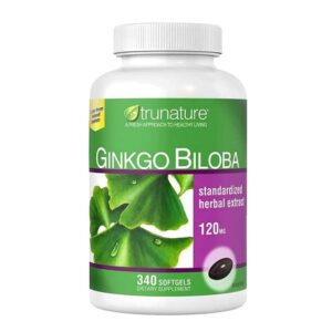 Ginkgo Biloba 120mg Trunature Chính Hãng Của Mỹ