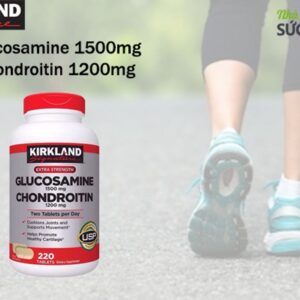 Glucosamine 1500mg Kirkland của Mỹ 220 Viên