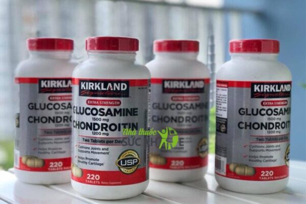 Glucosamine 1500mg Kirkland của Mỹ 220 Viên